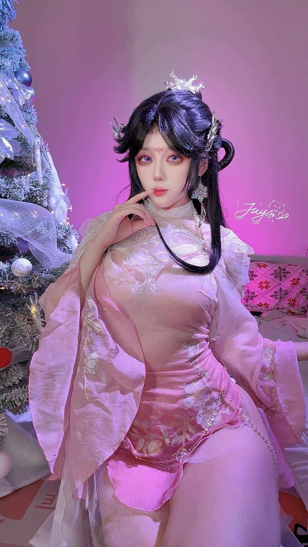 九言 (Jiu Yan) cosplay Jade Linglong - Liniang (15)